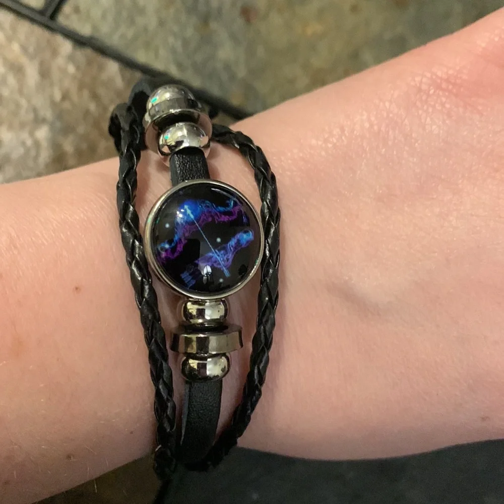 Sagittarius Zodiac Charm Bracelet New